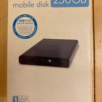 Disco rigido mobile LaCie da 250 GB con USB 2.0