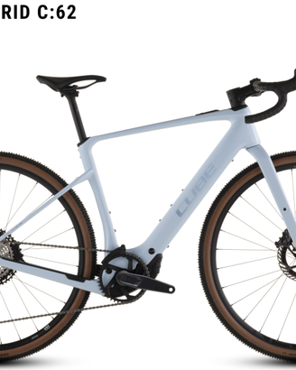 BICICLETTA CUBE NUROAD HYBRID C:62 SLX 400X