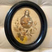 Ricamo conventuale Sacro Cuore Gesu’