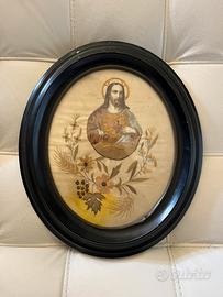 Ricamo conventuale Sacro Cuore Gesu’