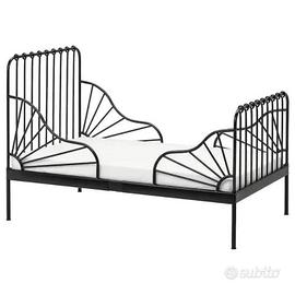 Letto Ikea Minnen nero 