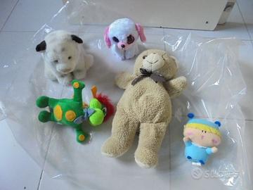 5 Pupazzetti vintage x collezionisti permuto