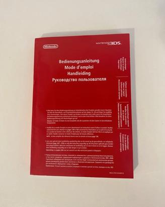 Manuale Istruzioni Nintendo 3DS Originale