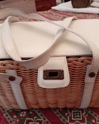 Borsa a cesto in vimini Redwall