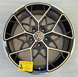 4 Cerchi In Lega NUOVI da 17 Per Audi VW Seat Ecc