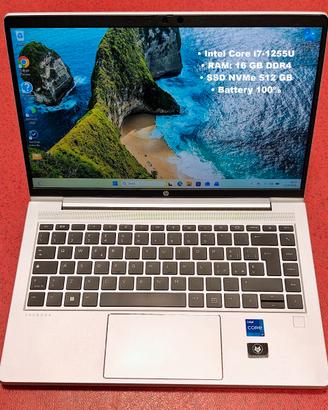 HP ProBook 440 G9 | i7 12ª Gen | 16GB RAM | 512GB