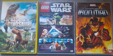 3 DVD per bambini/ragazzi 