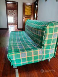Divano letto a doghe