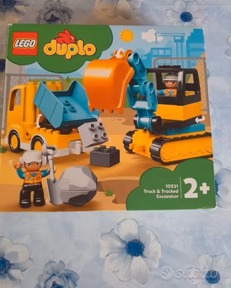 LEGO Duplo camion ed escavatore