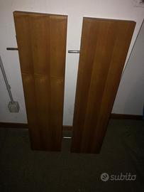 Mensole in legno di noce