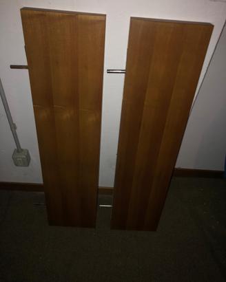 Mensole in legno di noce