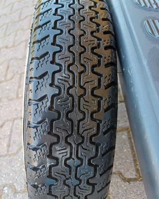 Cerchi e gomme fiat 500 D epoca