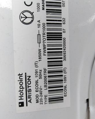 Ricambi - Lavatrice Hotpoint-Lavastoviglie Smeg