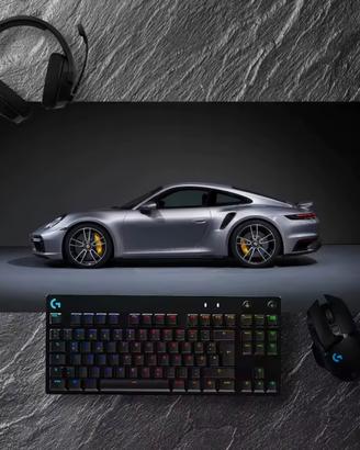 Maxi Tappetino Mouse/Scrivania Porsche 911 Turbo S
