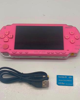 Sony Playstation Psp 1004 Rosa Pink + 2 gb + Cavo