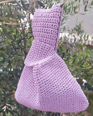 Borsa da polso, borsa uncinetto