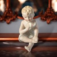 Piano baby da collezione bisquit antico vintage