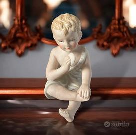 Piano baby da collezione bisquit antico vintage