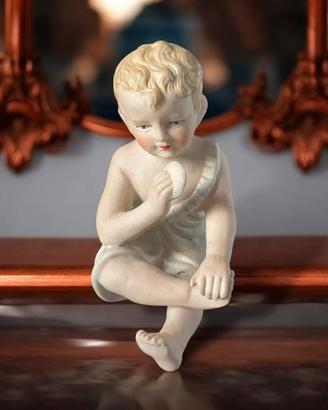 Piano baby da collezione bisquit antico vintage