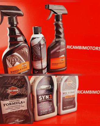OLIO E DETERGENTE HARLEY DAVIDSON