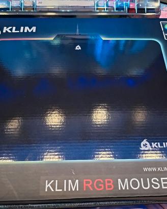 Tappetino mouse RGB rigido