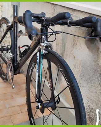 Bici Triathlon con Struttura Carbonio Pro