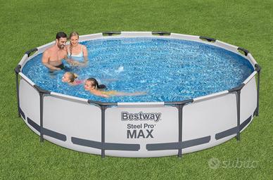 Piscina fuori terra Bestway steel pro max