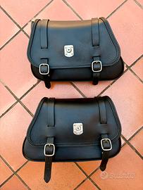 Borse per Harley Davidson Softail - Ends Cuoio