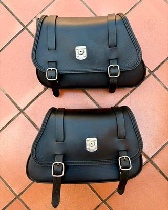 Borse per Harley Davidson Softail - Ends Cuoio