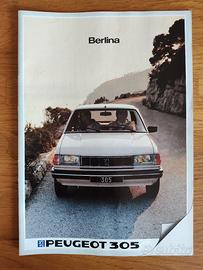 Peugeot 305 Depliant 1983