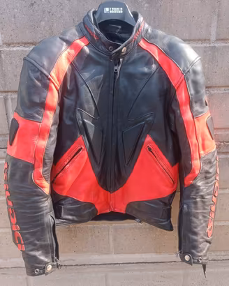 Tuta moto in pelle + pantaloni Gorotex 