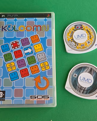 Lotto Giochi PSP Kooloomn Completo + PES 5