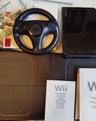 Wii console + Wii Wheel + Balance Board 2011