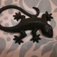 lucertola in ferro battuto 