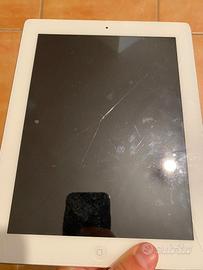 IPad 4 16 GB Silver danneggiato