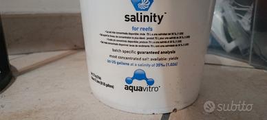 sale marino per acquario 