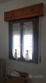 Finestra a 2 ante in PVC con vetri opachi