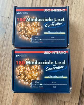 Luci di Natale - Catena 180 Minilucciole Led