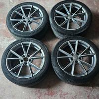 Set 4 Cerchi in Lega 18" Originali Audi A4 B9