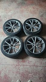 Set 4 Cerchi in Lega 18" Originali Audi A4 B9