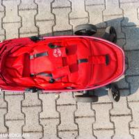 Passeggino be cool light rosso
