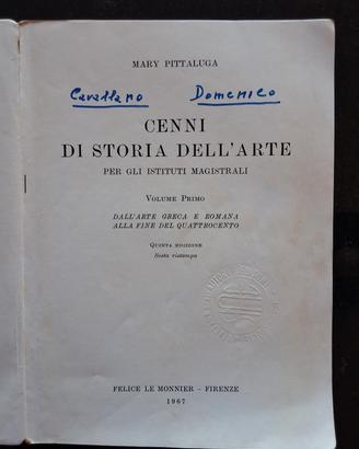 VECCHIO LIBRO DI STORIA DELL’ARTE DA COLLEZIONE⁶