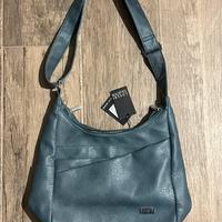 Borsa a spalla Coveri Collection grigio blu