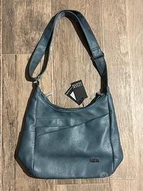 Borsa a spalla Coveri Collection grigio blu