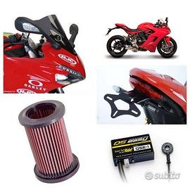 Ducati Supersport scarico portatarga freni mono