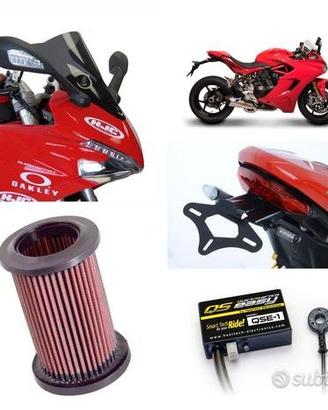Ducati Supersport scarico portatarga freni mono