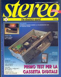 Rivista STEREO n° 40 Maggio 1992