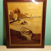 Quadro Vintage Ligneo Tarsia Sorrentina