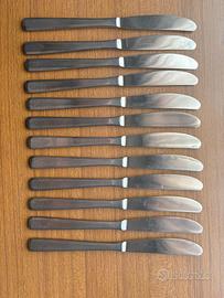 Set da 12 coltelli in acciaio inossidabile