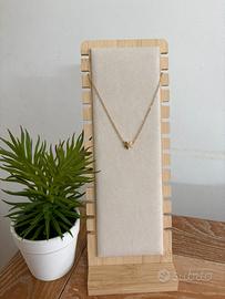 Collana Oro Minimal con Ciondolo Stella - Nuova